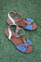 S. Oliver Sandaletten Sandalen Sommer Schuhe blau flach Gr. 38 Brandenburg - Velten Vorschau