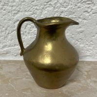 Vintage Blumenvase Krug aus Messing klein Nordrhein-Westfalen - Herdecke Vorschau