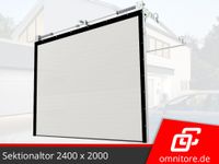 Sektionaltor auf Maß Segmenttor KOSTENLOSE VERSAND Garagen Tor 2400 x 2000 mm Tür GARAGENTOR KONFIGURATOR Kipptor für DDR Garage Fertiggarage Schwingtor optional mit Fenster Schlupftür Antrieb Sachsen - Görlitz Vorschau