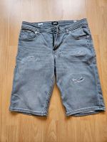 Shorts, kurze Jeans, Jack&Jones, Gr. 170, grau, wenig getragen Bayern - Brennberg Vorschau