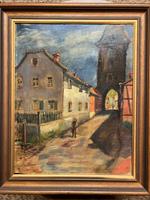 Ölgemälde Altweilnau von W. Gutmann Hessen - Usingen Vorschau