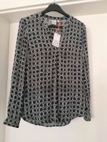 Neu! Bluse Emily van den bergh taupe blau Gr. 38 Niedersachsen - Braunschweig Vorschau