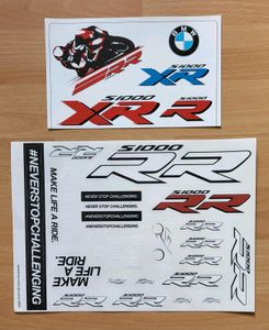 Motorrad Racing Sticker Sponsor Aufkleber Decals 24x31cm in