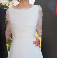 Brautkleid Bianco Evento Gr 36/S ,schlicht,Spitze Bayern - Schöllkrippen Vorschau