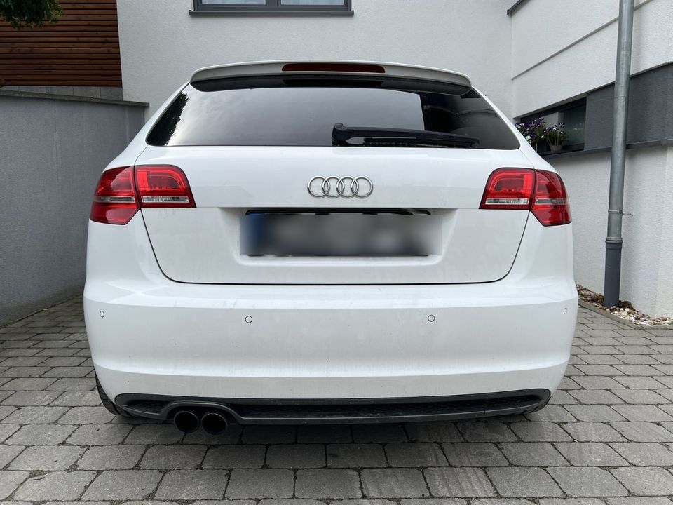 Audi A3 1.4 TFSI Sportback S-Line, weiß, Top Zustand &Ausstattung in Bretten