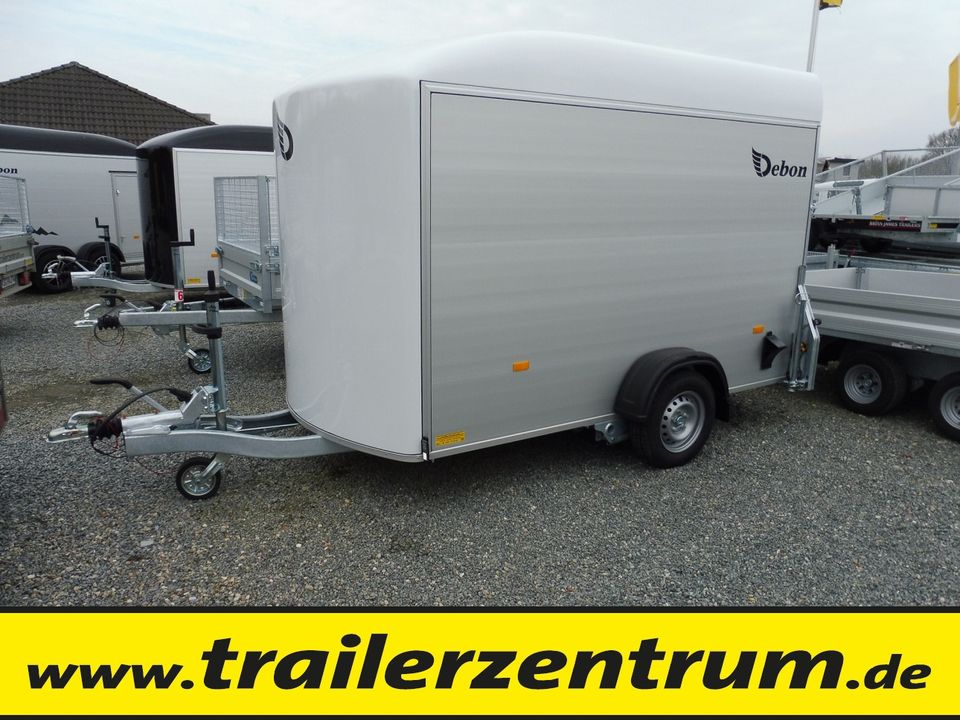 DEBON Koffer Anhänger C400 | 1300kg 315x164x201 100km/h Alu #D001 in Altenholz