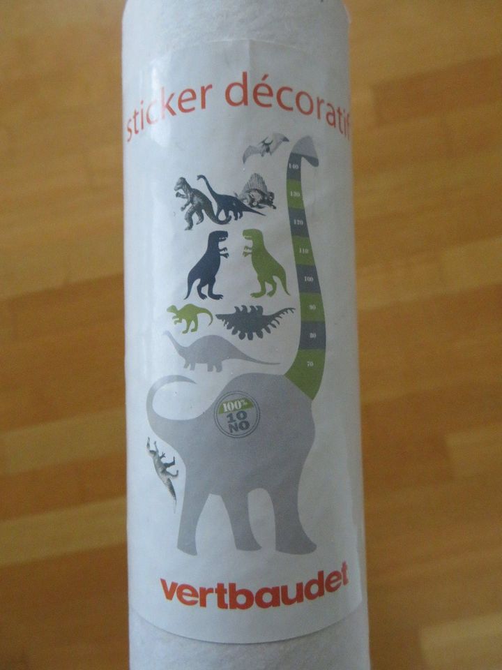 xxL Vertbaudet Dinosaurier Wandtattoo Sticker Neu Dino Messlatte in Bermatingen