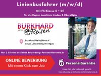 Linienbusfahrer (m/w/d) Bayern - Lindenberg im Allgäu Vorschau