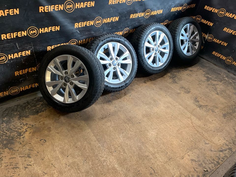 AUDI A3/S3 Alufelgen Original & Winterreifen Goodyear 16 Zoll!!! in Minden