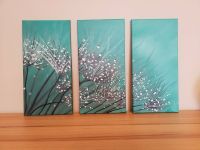 Gemälde Leinwand Acryl Bild 3er Set je 20×40 handgemalt Bayern - Langenzenn Vorschau