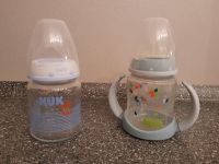 2er Set - NUK First Choice Glasflasche, Trinklernbecher neuwertig Bayern - Ingolstadt Vorschau