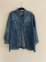 Jacke Jeans Jeansjacke Ulla Popken in Größe 42/44/46 Hessen - Bischoffen Vorschau