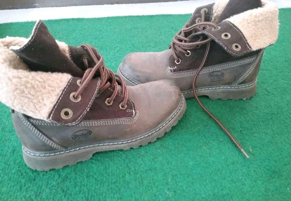 Dockers Kinder Schuhe Stiefel Winter in Aldingen