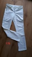 Jeans Hose weiß Gr. 176 Sachsen-Anhalt - Wernigerode Vorschau