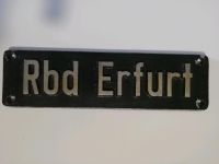 DDR rbd Schild  Erfurt Sachsen-Anhalt - Wolfen Vorschau