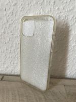 Silikon Handyhülle Case Glitzer silber iPhone 12 + 12 Pro Baden-Württemberg - Neckarsulm Vorschau