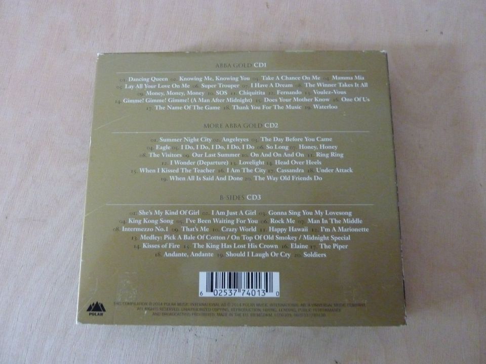 CD Album ABBA Gold Greatest Hits in Leipzig