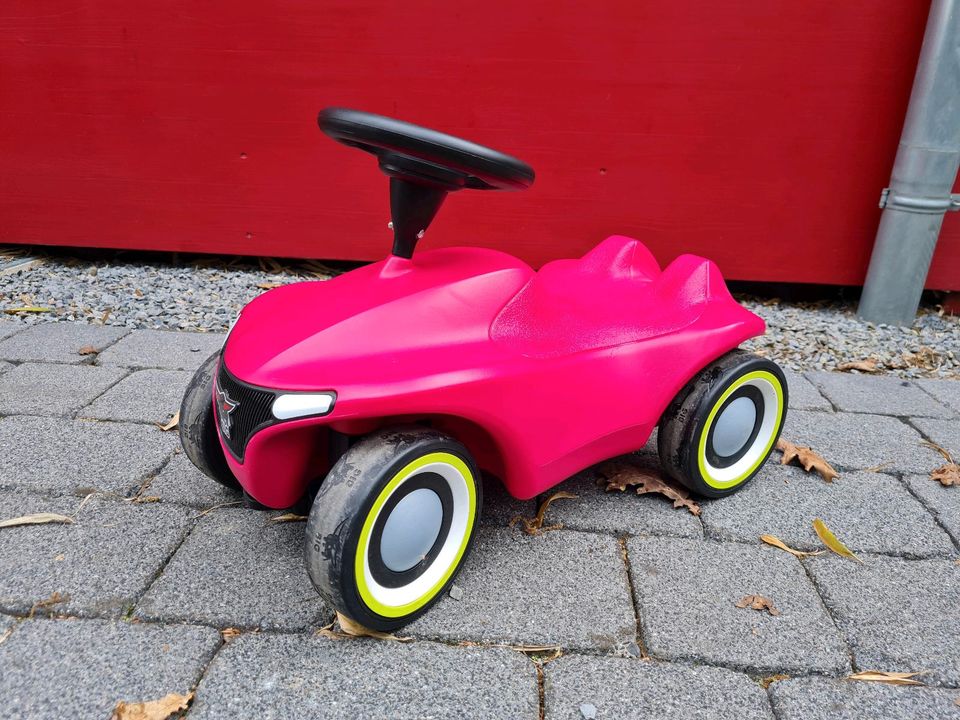 Bobbycar BIG pink mit Flüsterreifen & Hupe in Neuss