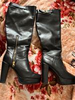 Stiefel Leder von H&M Gr 39 Niedersachsen - Oldenburg Vorschau
