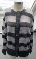 NEUw Stickjacke ZARA Damen M Grau 38 Jacke Strick gestreift Kr. München - Ismaning Vorschau