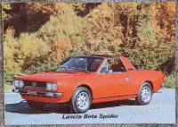 Prospekt Lancia Beta Spider 2000 3/1977 Nordrhein-Westfalen - Mönchengladbach Vorschau