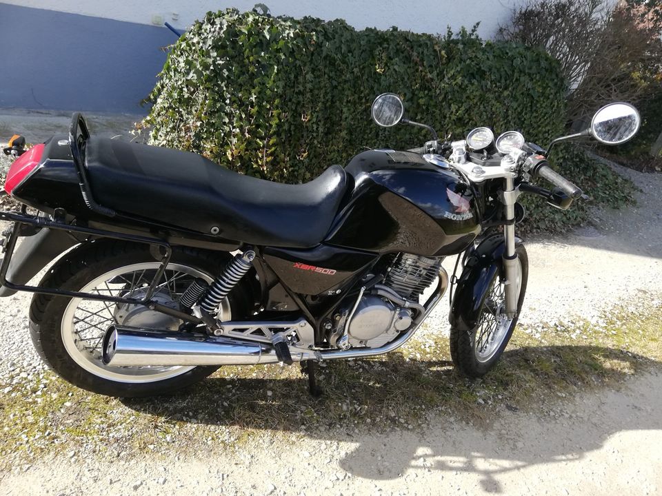 Hondas XBR 500, TÜV neu,ähnl. GB 500 , SPEICHENRÄDER in Bad Schussenried