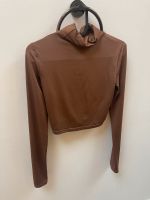 Rollkragen T-Shirt Brown Satin Baden-Württemberg - Horben Vorschau