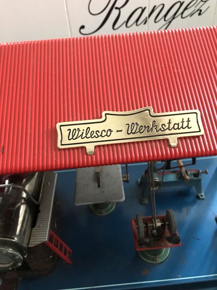 Wilesco D141 Werkstatt mit Karton Dampfmaschine in Heide