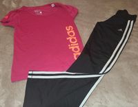 2teilig Adidas Anzug Sportanzug Jogginghose T-Shirt 140 Sport Sachsen-Anhalt - Halle Vorschau