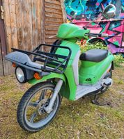 Piaggio Typ C42 / Typ 04 Moped Roller fahrbereit mit Papieren Sachsen-Anhalt - Halle Vorschau