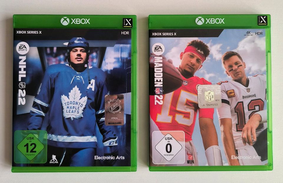 EA SPORTS Madden NFL 22 & NHL 22, Xbox Series X - TOP in Berlin