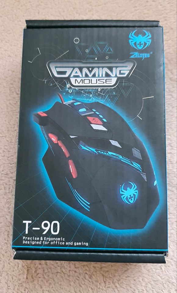 Zelotes T90 Gaming Maus in Obergünzburg