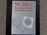 50 Jahre Deutsche Mark Briefmarken Faltblatt aus dem Jubiläum Baden-Württemberg - Bad Saulgau Vorschau