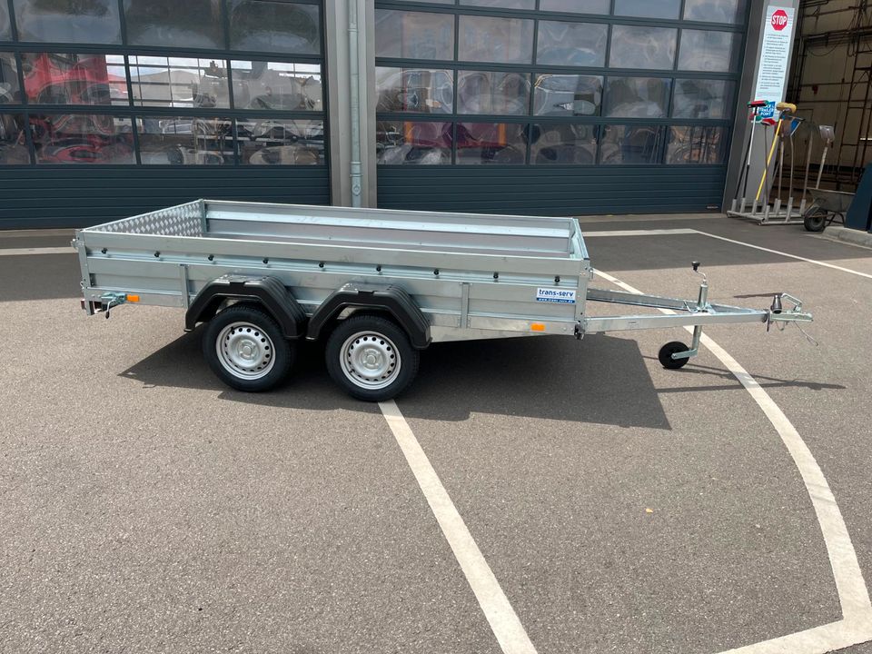 Tandem Anhänger Trailer 300x150x35 cm / TRAILIS 750 kg Tieflader in Weilerswist