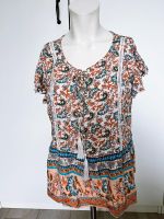 L Muster 40 Bluse Hemd Tunika Shirt T-Shirt Paisly Quaste boho Nordrhein-Westfalen - Bad Salzuflen Vorschau