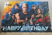 Fast&Furious Happy Birthday Stoffposter 150x100cm Hessen - Rüsselsheim Vorschau