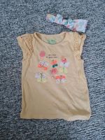 Mädchen T-Shirt mit Stirnband Gr. 98 Sachsen-Anhalt - Gommern Vorschau