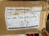 Poolfolie - Keilbiese - Rechteck - 7x4x1,5m Brandenburg - Schulzendorf bei Eichwalde Vorschau