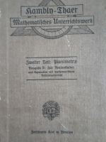 Lehrbuch antik - Planimetrie Mathematisches Unterrichtswerk 1911 Sachsen - Lichtenau Vorschau