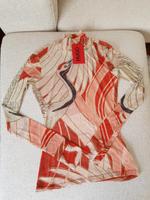Hugo Boss Shirt Kranich Langarmshirt Top rot koralle XS 34 mesh Bayern - Bamberg Vorschau