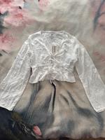 New Yorker Weise Bluse / Weißes Langarmshirt in S Hannover - Mitte Vorschau