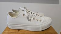 converse weißes Leder Niedersachsen - Hitzacker Vorschau