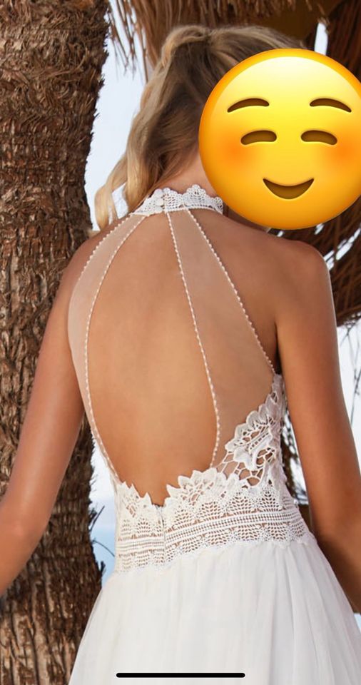 Brautkleid*Boho*Spitze*Elegant*Rückenfrei*Ausschnitt in Aurich