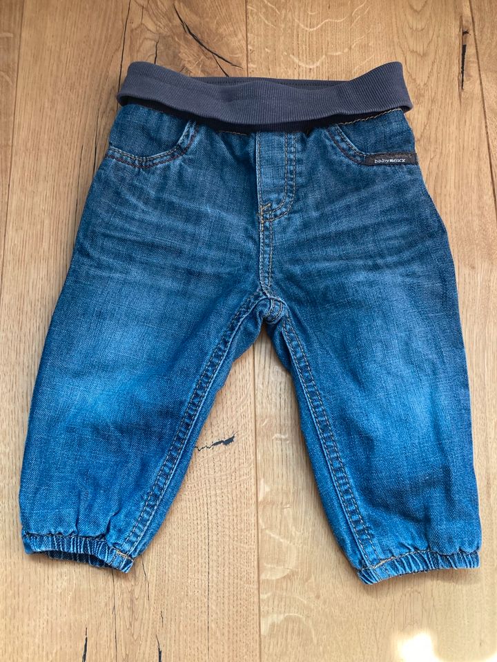 Gefütterte Hose Jeans Gr. 68 Mexx blau Junge in Gangelt