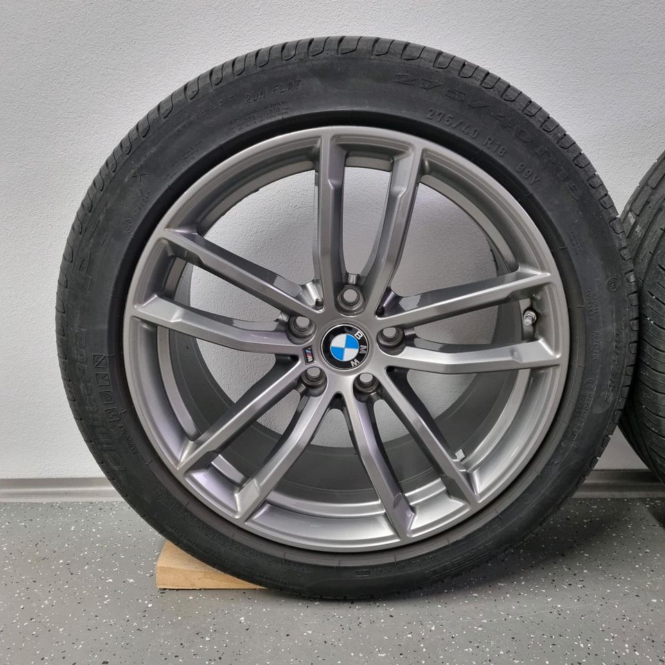 BMW 5er G30 G31 Sommerräder 18" Styling M662 in Krickenbach