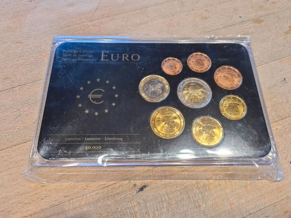 Euromünzen Estland Prestige OVP Limitiert Münzen Euro in Buggingen