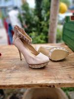 High Heels Catwalk Beige Gr. 38 Bayern - Weilheim Vorschau