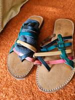 Leder Sandalen ausgefallen in 38 Thüringen - Bad Salzungen Vorschau