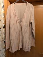 Strickjacke rosa/beige und grau meliert 42/44 Niedersachsen - Uslar Vorschau