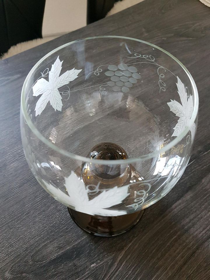 XXL Römer Glas Kristall Handgeschliffen in Lebus